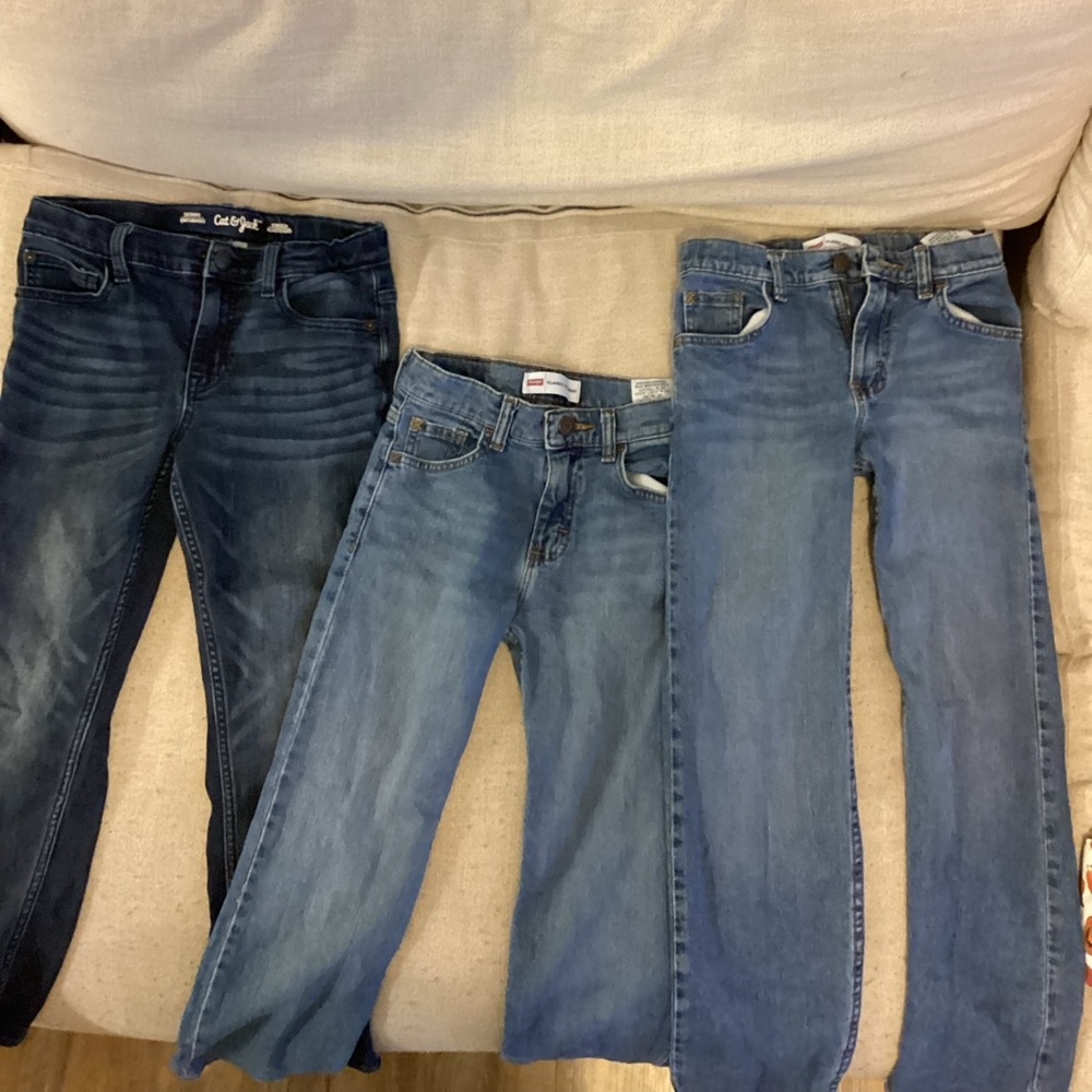 Boys size 10 jeans bundle